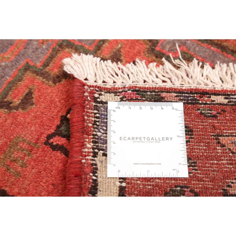 ECARPETGALLERY Hand-knotted Andelz Red Wool Rug - 3'7 x 6'9