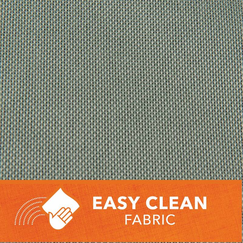 Modern Leisure Basics Patio Loveseat Cover, Small, 55"L X 33"W X 38"H, 2-Pack, Sage - 55"L x 33"W x 38"H