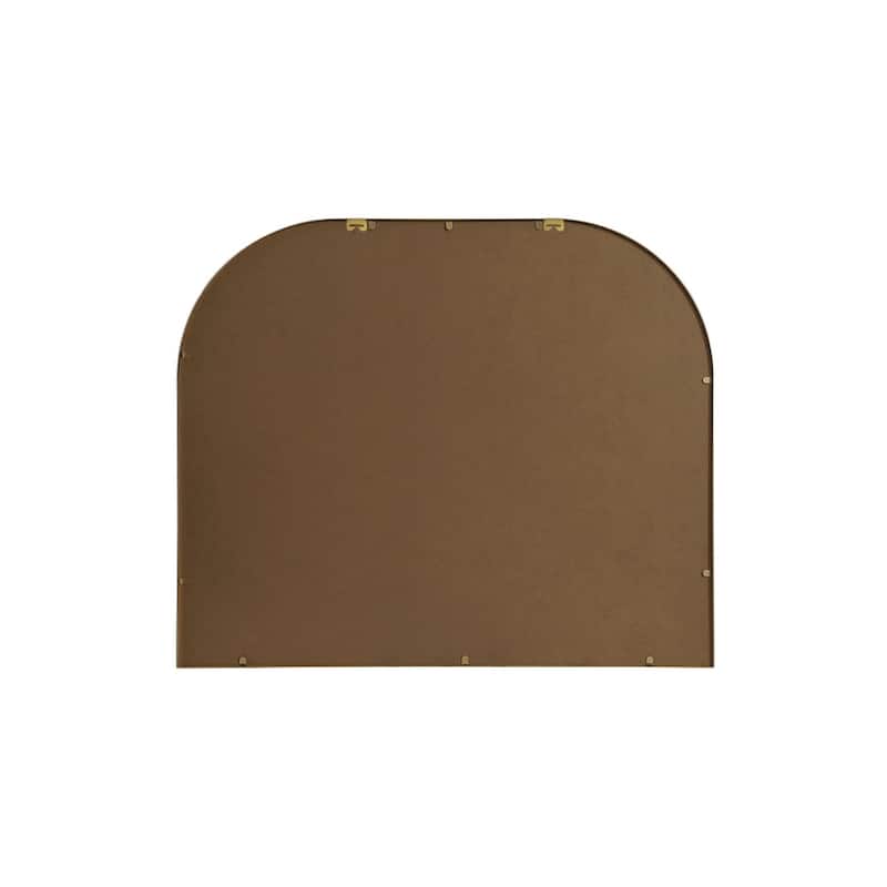Indigo Home Metal Frame Arch Mirror 40x34 Inch