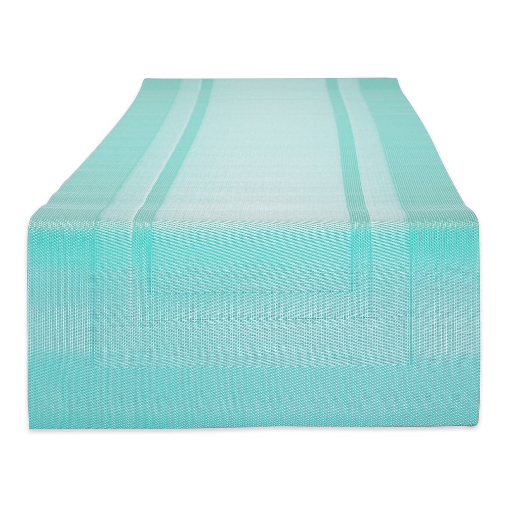Design Imports PVC Doubleframe Table Runner (0.25 inches high x 14 inches wide x 72 inches deep) - 72"x14"