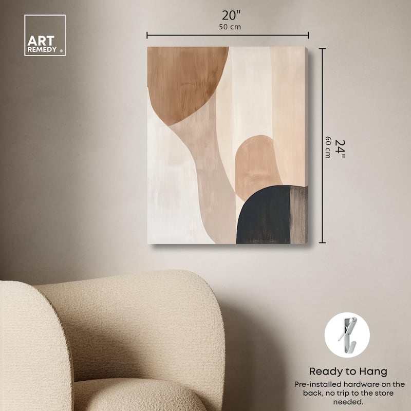 Faded Warmth I Canvas by Art Remedy, Gallery Wrapped