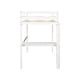 preview thumbnail 21 of 86, Elegant Loft Wood Bed with built-in desk,Ladder