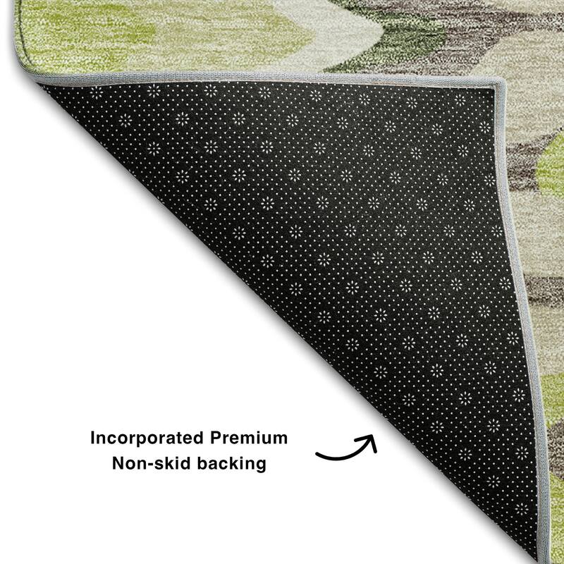 Premium Washable Super Soft Abstract Stripes Mayfield Rug