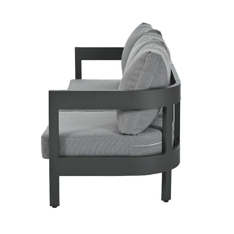 High-Quality Outdoor Seating Set with Thick Cushions