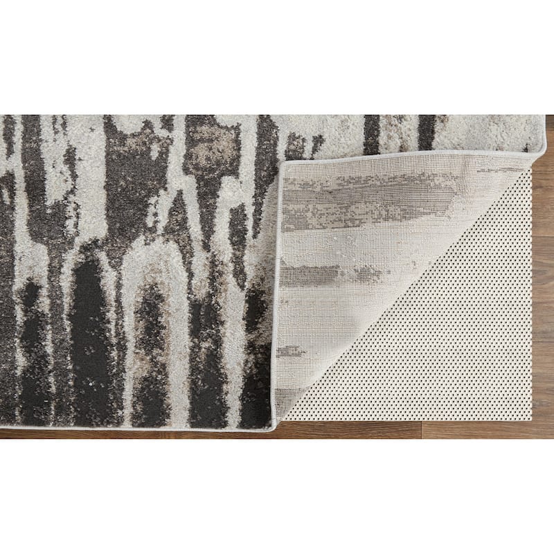 Grand Bazaar Kayden Machine Made Abstract Modern Area Rug
