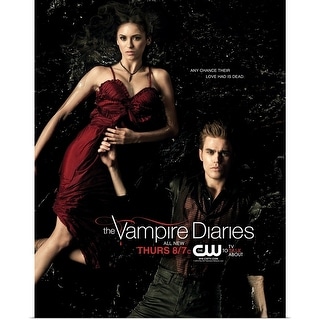 The Vampire Diaries TV Cast Large Poster Art Print Gift A0 A1 A2 A3 A4 Maxi