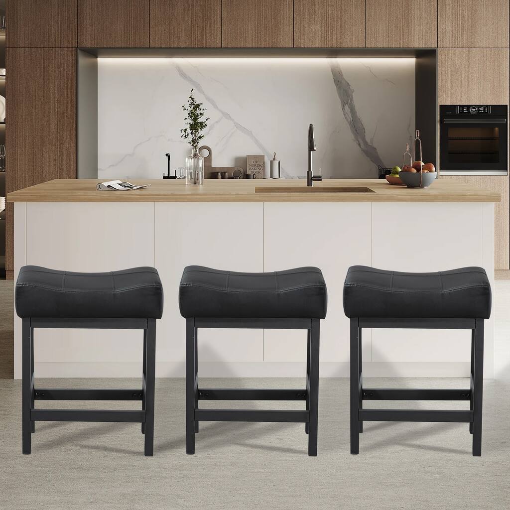 24 In Bar Stools, Counter Height Set of 2