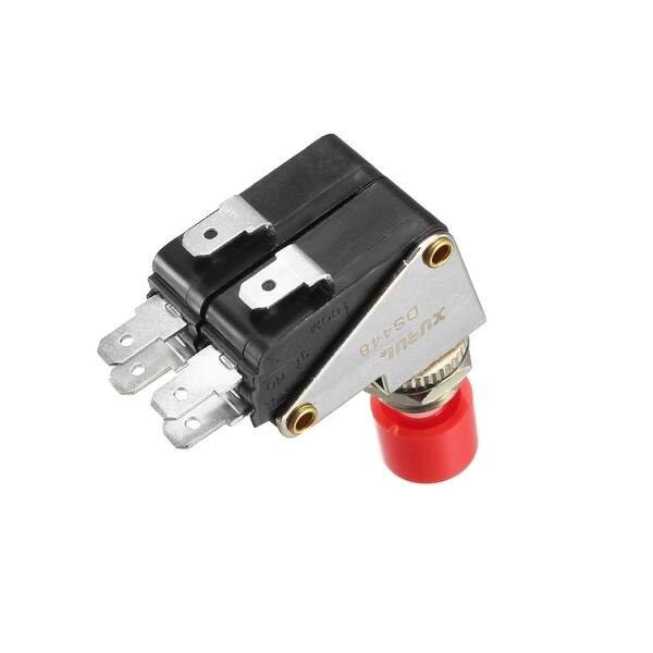 uxcell XURUI Authorized DS438 SPDT NO+NC 3-Termimals Push Button Type Micro Limit Switch