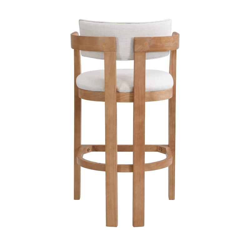 Maribel Upholstered Counter Stools Bar Stools (Set of 2) by Christopher Knight Home