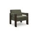 preview thumbnail 2 of 4, Signature Design by Ashley Adlanlock Green Accent Chair - 33" W x 31.25" D x 33" H