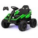 preview thumbnail 1 of 19, 24V Ride On Toys for Big Kids, 4 Eva Wheels Utv Green