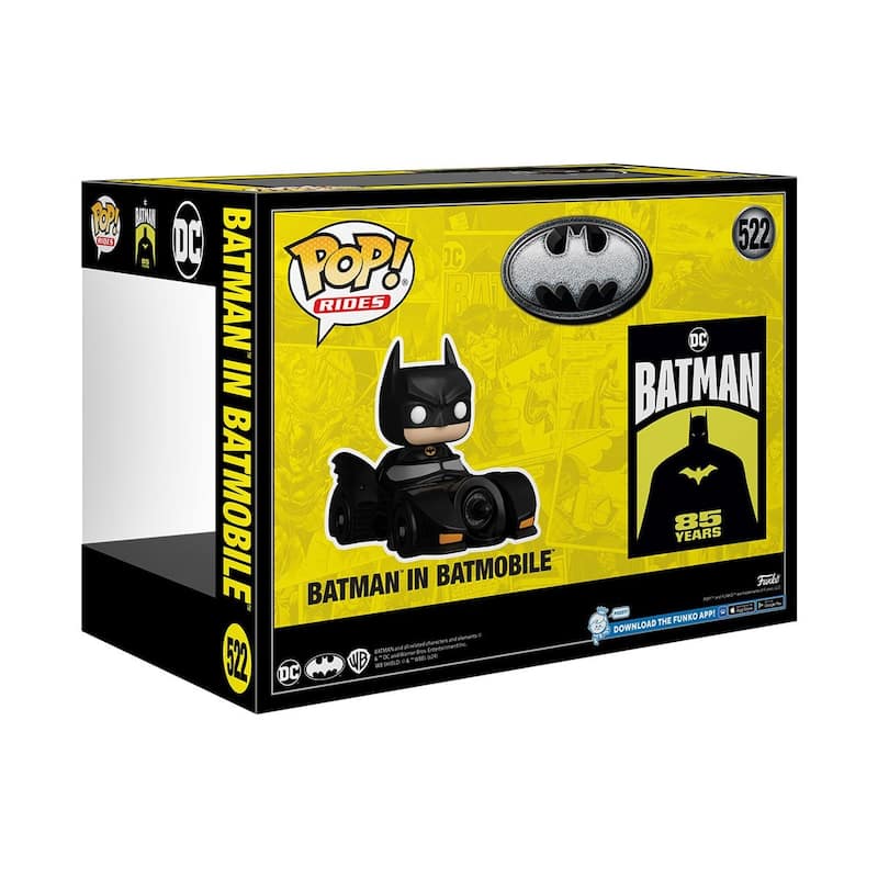 Funko Pop! Batman 85th Anniversary - Batman in Batmobile Deluxe Ride #522