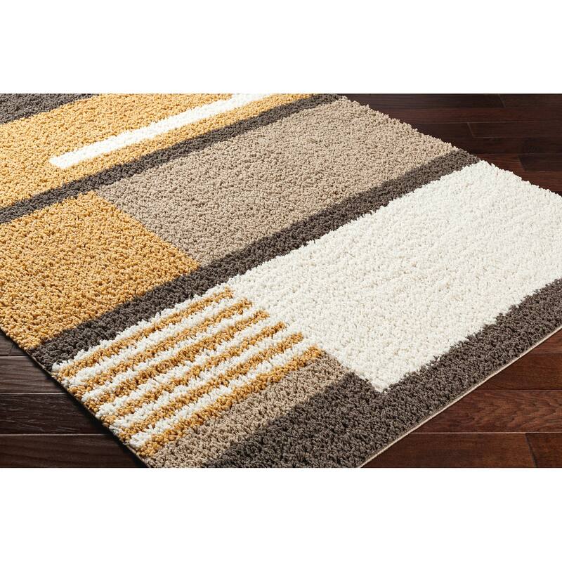 Livabliss Birmingham Mid-Century Mod Plush Area Rug