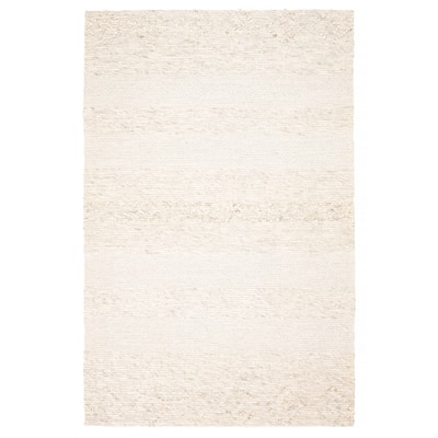 ECARPETGALLERY Braid weave Sienna Cream Wool Rug - 6'2 x 9'2