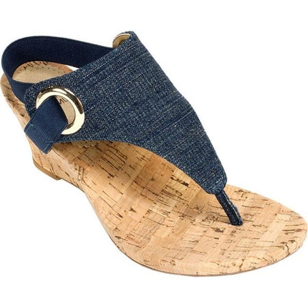 white mountain aida wedge sandal