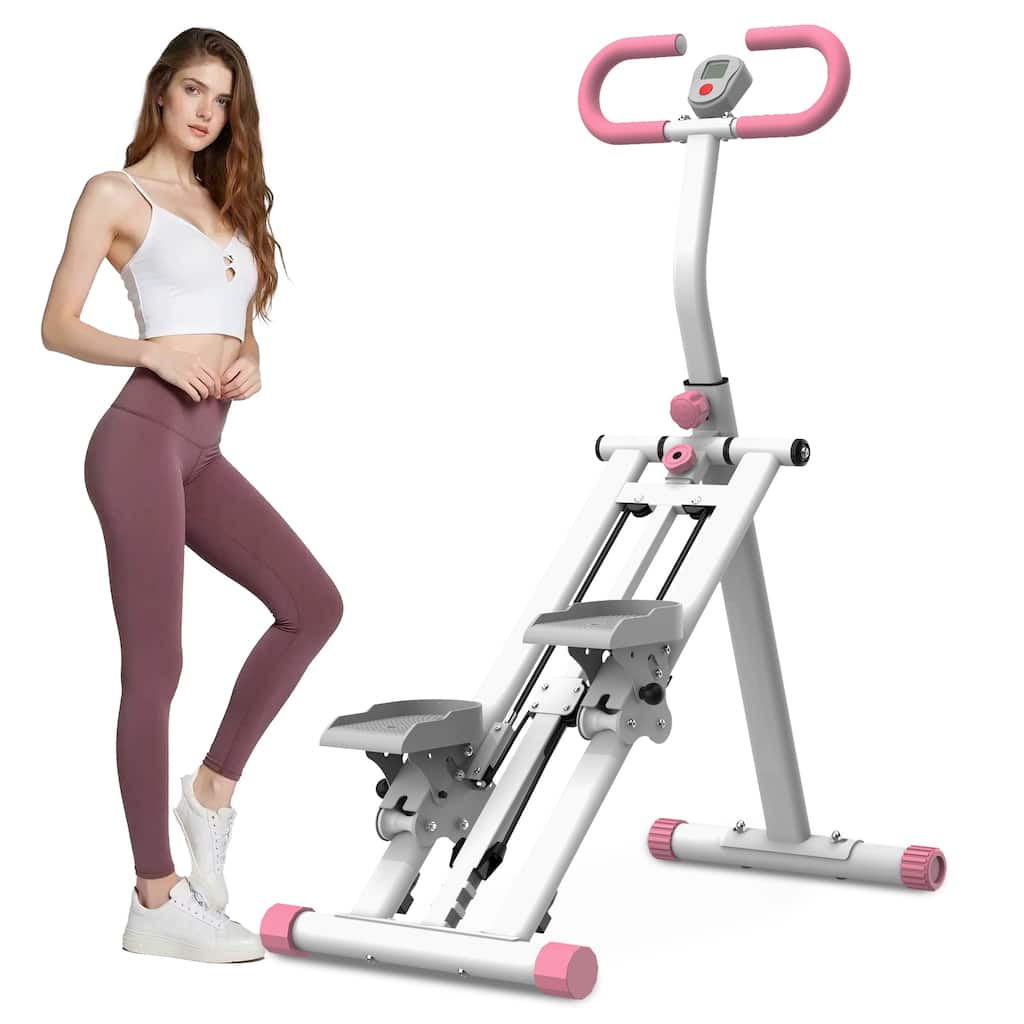 Stair Stepper with Resistance Home-Upgrade Vertical Climber Workout Machine for Full-Body Exercise Climber Fitness Equipment