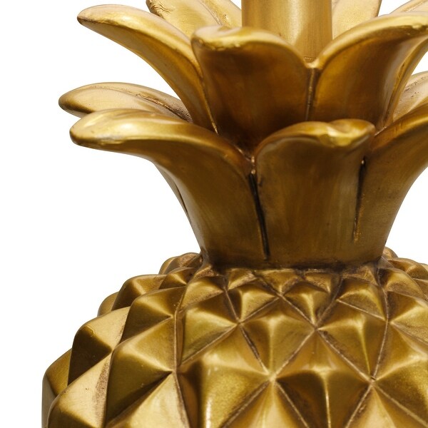 gold pineapple table lamp