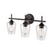 preview thumbnail 5 of 17, Millennium Lighting Ashford Metal Bathroom 3 Light Vanity Fixture in Multiple Finishes