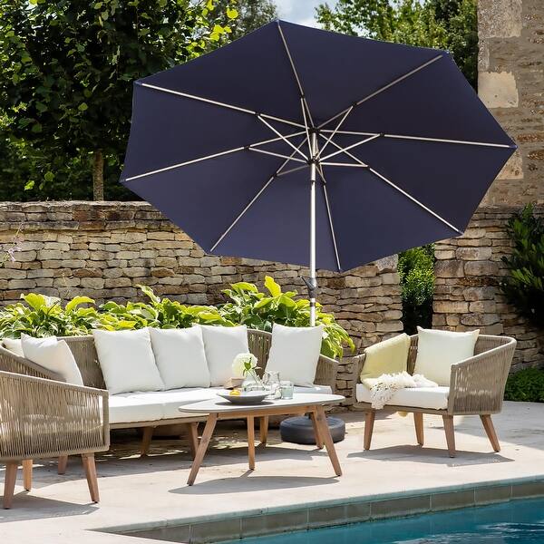 amazon patio umbrella canvas Zettum Cover - 600D Outdoor Cantilever Umbrella Cover Waterproof & Heavy Duty, Large Offset Umbrella Covers Banana Parasol Covers for 7.5 glaring sun Yspenlo Patio Umbrella Canopy Replacement
