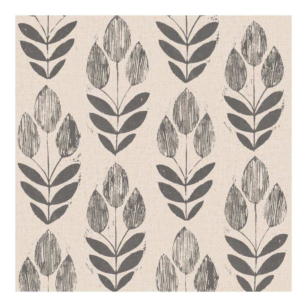 NuWallpaper Folk Tulip Peel & Stick Wallpaper - 216in x 20.5in x 0.025in