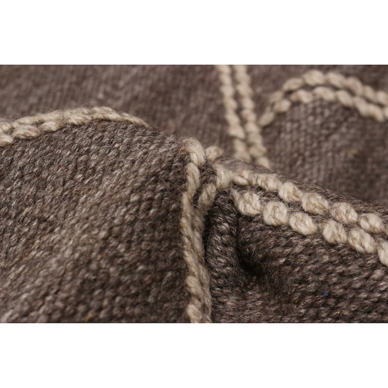 Marrakech Brown Kilim 5'3" x 7'11" - 5'3 x 7'11