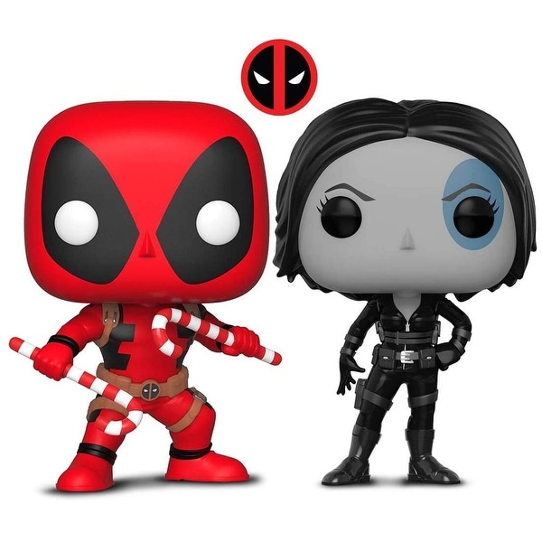 Shop Funko Pop Marvel Holiday Deadpool W Candy Canes And Funko Pop Marvel Domino 2 Items Overstock