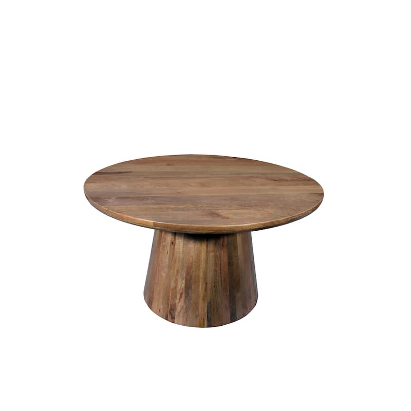 Ava 54" Round Solid Wood Dining Table