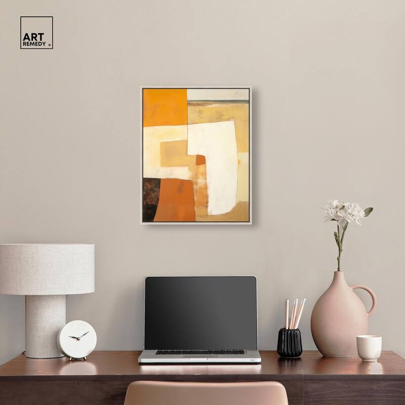 Clay and Canvas II Canvas by Art Remedy