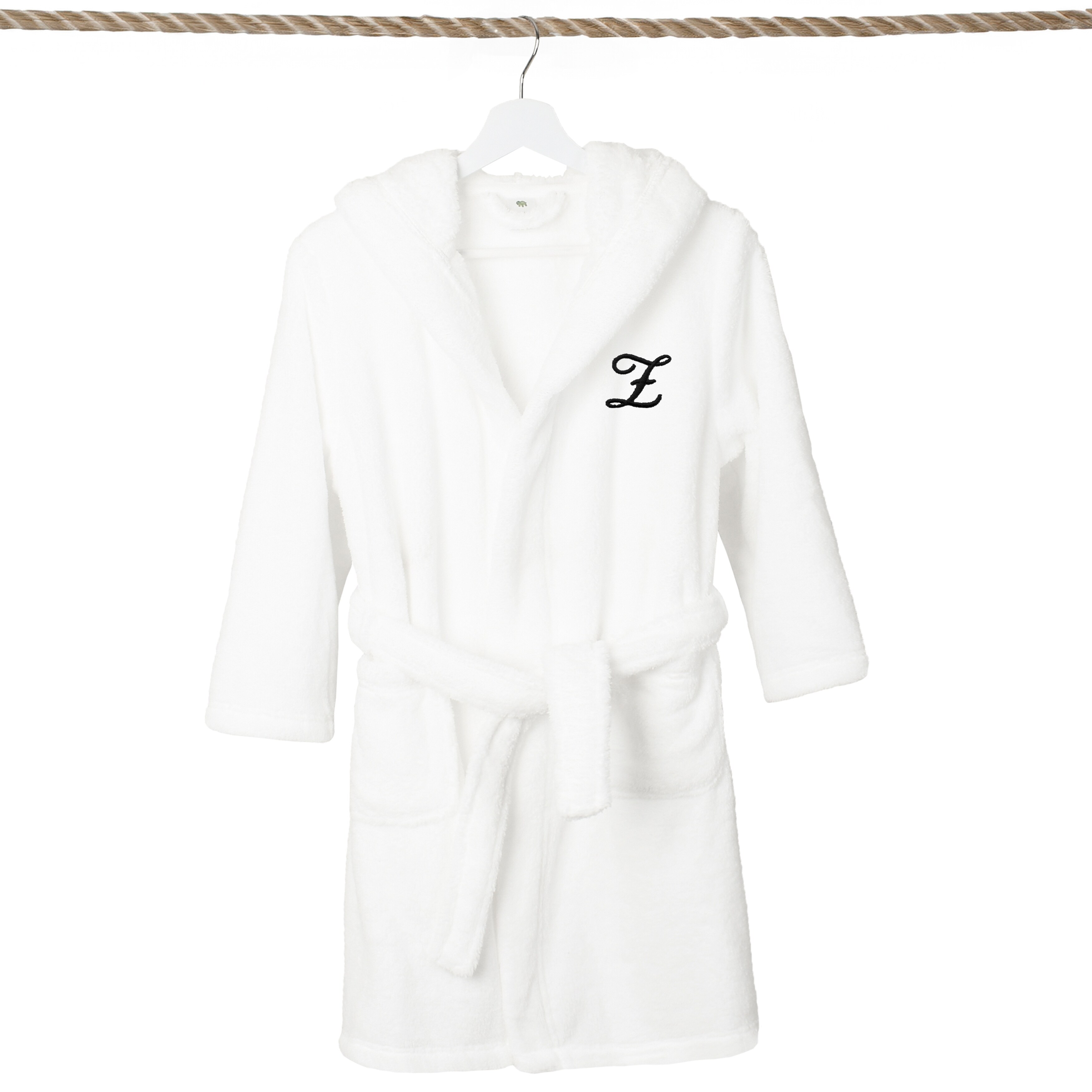 Sweet Kids 100% Polyester SUPER PLUSH Double Brushed Hooded Bathrobe with Black - Picture 129 of 380