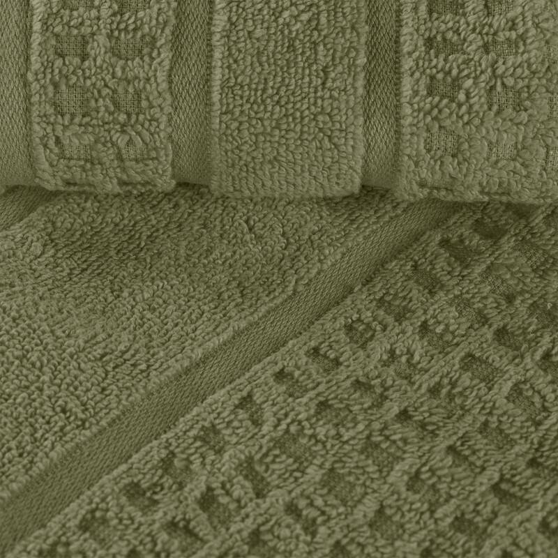 Superior Napa Zero Twist Cotton Soft Waffle Hand Towel