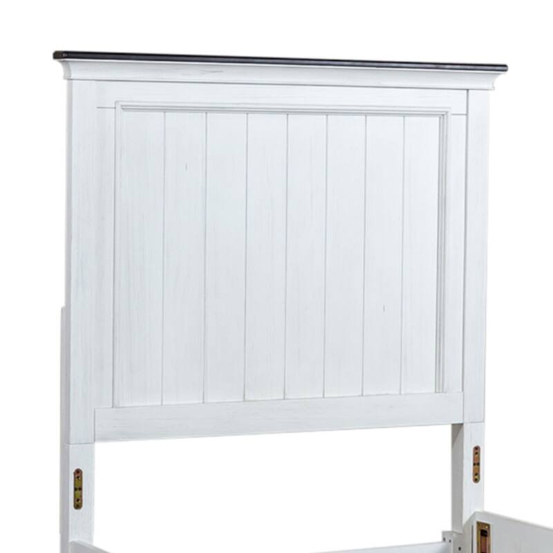 Liberty Furniture Allyson Park Youth Panel Bedroom Set with Bed, Dresser, Mirror - Full or Twin