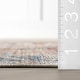 preview thumbnail 13 of 14, Nuloom Purnima Medallion SplashGuard Machine Washable Area Rug
