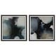 preview thumbnail 1 of 5, Uttermost Telescopic Abstract Framed Prints, Set/2 - 34"x34"x1.25"