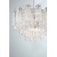 preview thumbnail 5 of 6, Addis 9 Light Polished Chrome Chandelier - 22"W x 14.25"H x 22"D