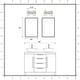 preview thumbnail 88 of 105, Bathroom Vanity Light Fixtures - Farmhouse Wall Light for Bathroom