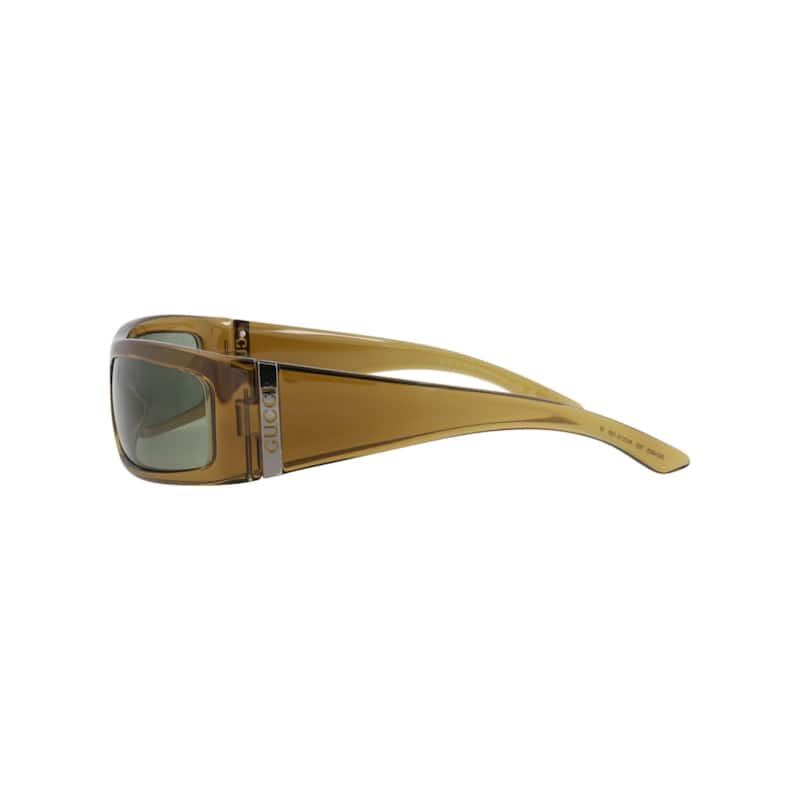 Gucci Shield-Frame Injection Sunglasses
