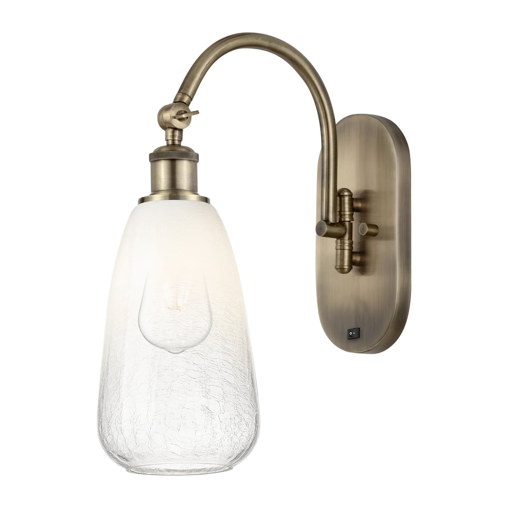 Innovations Lighting Endless Possibilities Ballston - Brookhaven Almond - 1 Light 6" Swiveling Sconce