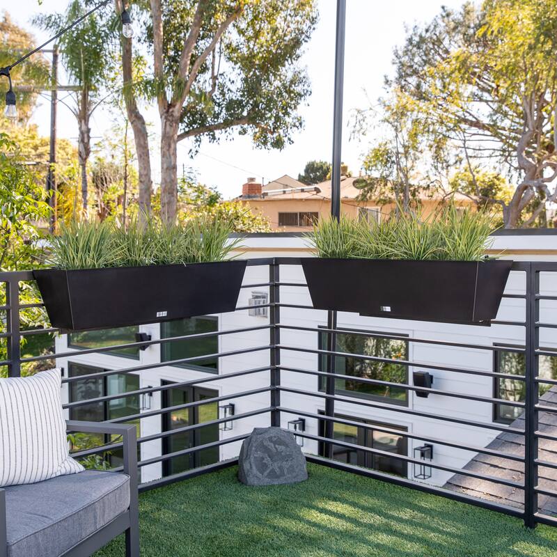 Pure Series Railing Window Box Planter