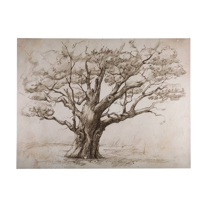Secret Life Of Tree (40 x 30) Canvas Art Print - Small