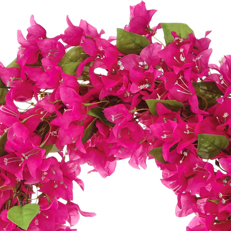Bougainvillea Wreath 22"