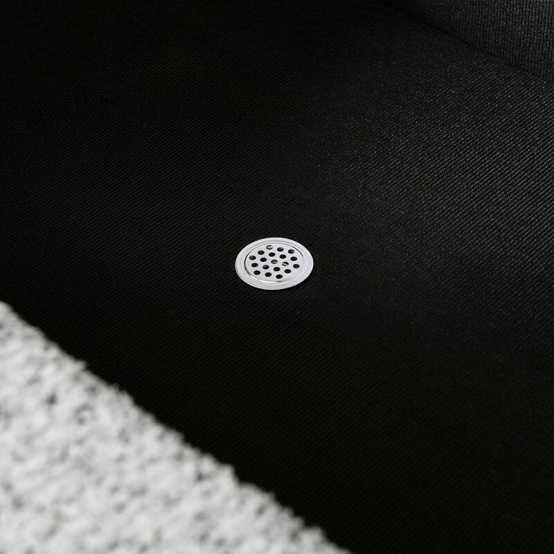 Grey Ottoman Oval Storage Bench,Rubber Wood Legs