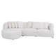 preview thumbnail 7 of 5, Boucle sofa,Modular Sectional Couch for Living Room Apartment Lounge,Free Combination
