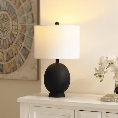 SAFAVIEH Home Lighting Collection Muse 21" Traditional Table Lamp - 12" W x 12" D x 21" H