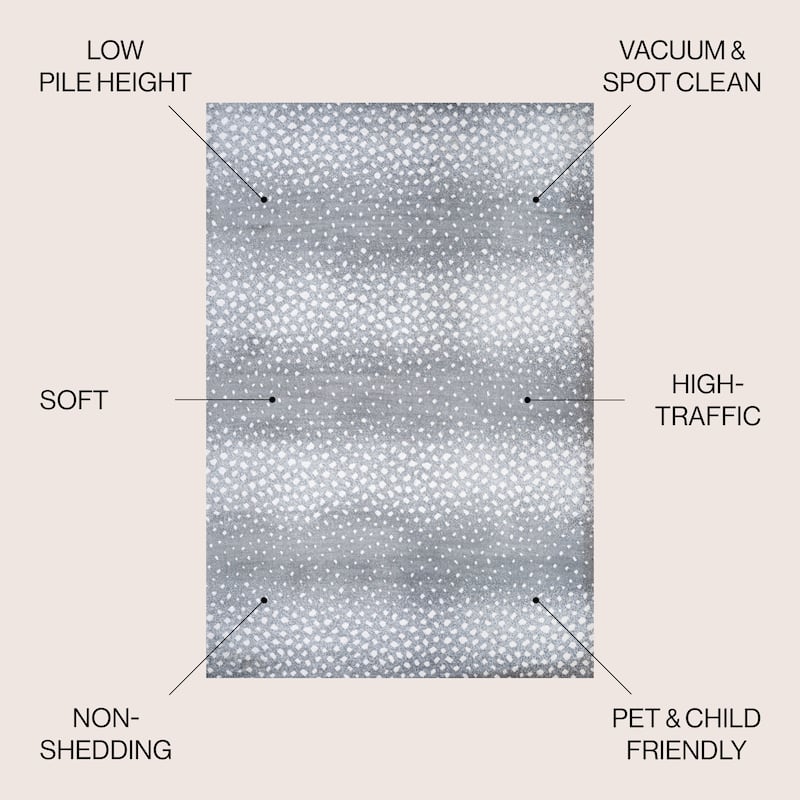 JONATHAN Y Goa Modern Animal Area Rug
