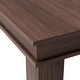 preview thumbnail 8 of 15, 71" Rustic Dining Table for 6–8, Wood Rectangular Kitchen Table with Trim Edge, Brown