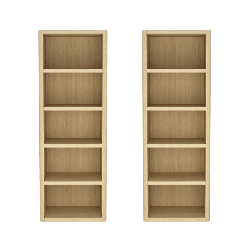 Manhattan Comfort Rivington Modern 28 Inch Open Bookcase