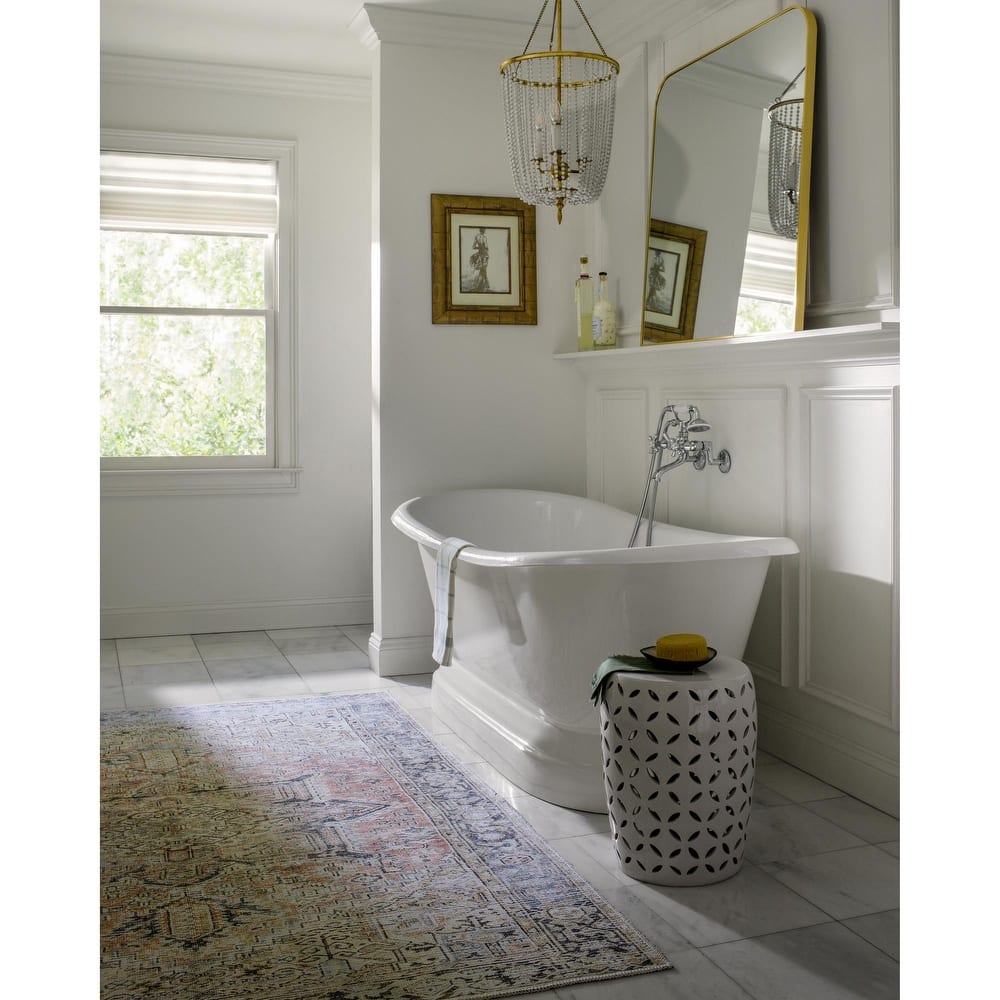 Becki Owens x Livabliss Darling Updated Traditional Washable Area Rug