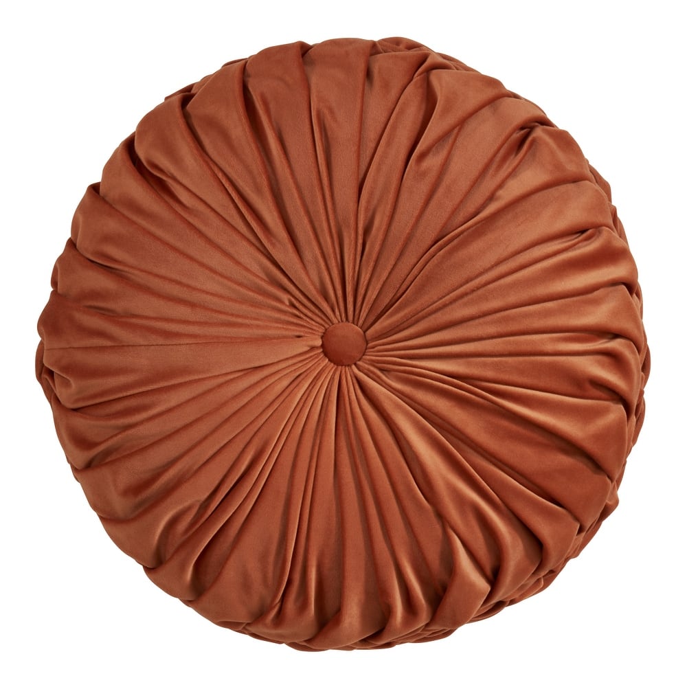 Velvet Pintuck Throw Pillow