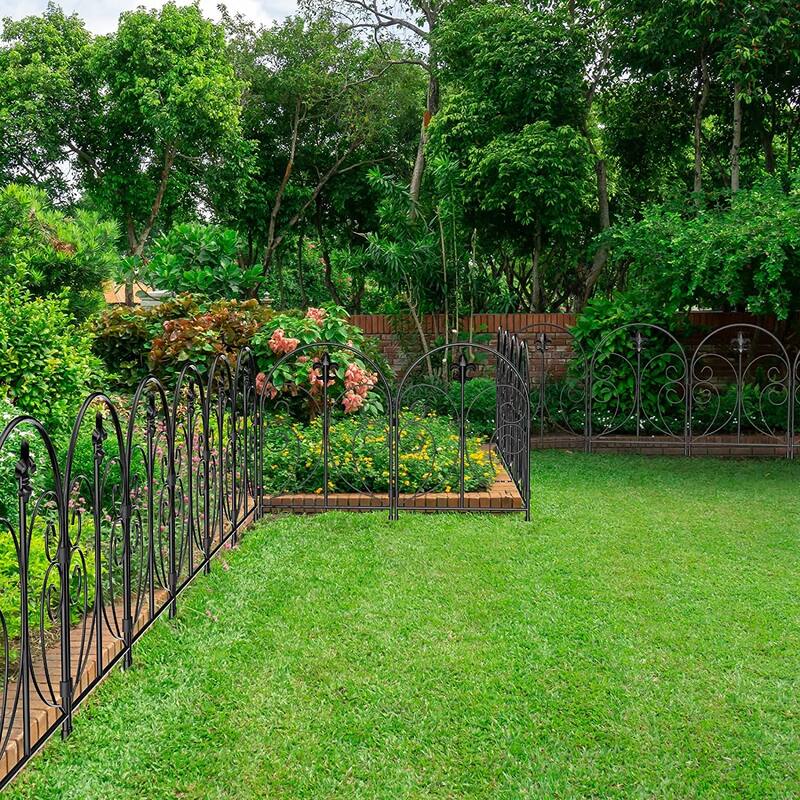 Decorative Graden Fence 10 Pack, 24in(H) x 10ft(L)