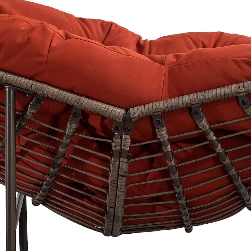 Modern Classic Egg Rocking Chair, Indoor/Outdoor Use